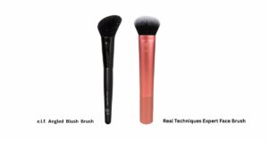 e.l.f. Angled Blush Brush & Real Techniques Expert Face Brush