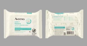 Aveeno Calm + Restore Makeup Remover Wipes (25 ct)