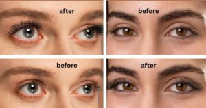 mascara before after