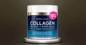 5.  Ember Cloud Collagen Retinol + Stem Cells Face Moisturizer  Anti-Aging Face Cream