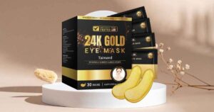 5. Taimand 24K Gold Under Eye Mask for dark circles