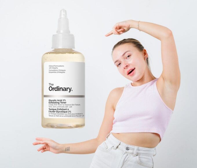 How to use glycolic acid The Ordinary for underarms